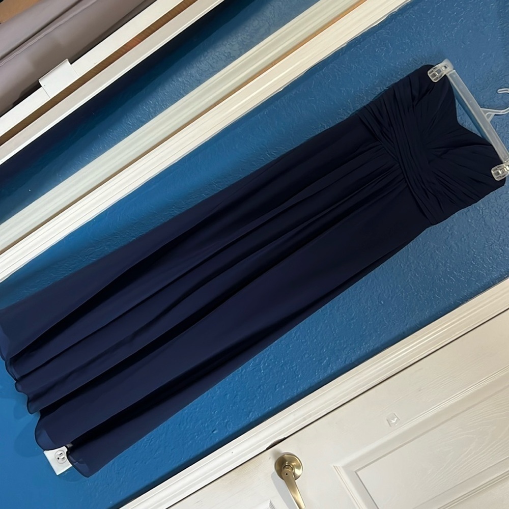 Davi’s Bridal size 2 blue dress